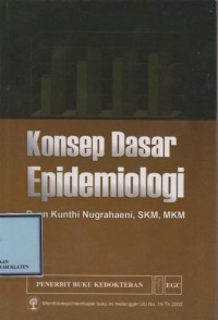 Konsep Dasar Epidemiologi