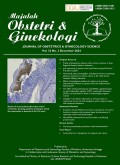 Majalah Obstetri & Ginekologi = Journal Of Obstetrics & Gynecology Science Vol. 32 No. 2 August 2024