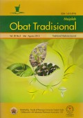 Majalah Obat Tradisional Vol. 20 No. 2 Mei - Agustus 2015