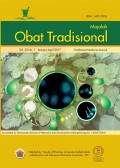 Majalah Obat Tradisional Vol 22 No. 1 January-April 2017