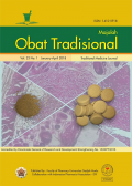 Majalah Obat Tradisional Vol. 23 No. 1 January-April 2018