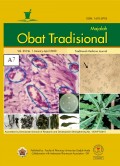 Majalah Obat Tradisional Vol.25 No.1 January-April 2020