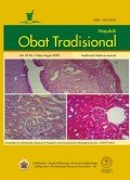 Majalah Obat Tradisional Vol.25 No.2 May-August 2020