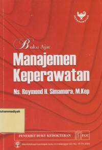 Buku Ajar Manajemen Keperawatan