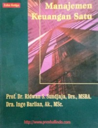 Manajemen Keuangan Teori dan Penerapan (Keputusan Jangka Panjang) Buku 1