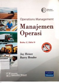 Operations Management Manajemen Operasi Buku 1