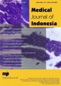 Medical Journal Of Indonesia Vol.28, Issue 1 March 2019