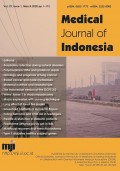 Medical Journal Of Indonesia Vol.29, Issue 1 March 2020