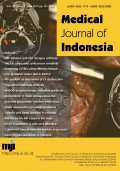 Medical Journal Of Indonesia Vol.28, Issue 2 June 2019