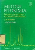 Metode Fitokimia : Penuntun Cara Modern menganalisis Tumbuhan