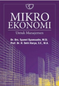 Mikroekonomi untuk Manajemen