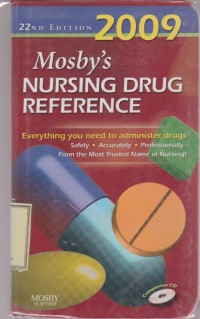 Mosby's Nursing Drug Reference
