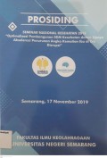 Prosiding : Seminar Nasional Kesehatan 2019 