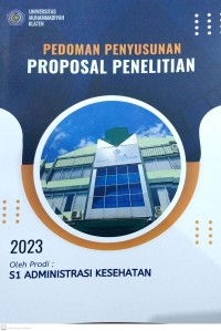 Pedoman Penyusunan Proposal Penelitian