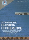 Abstract Book Proceeding International Nursing Conference : 