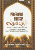 Penerapan Prinsip Syariah dalam Lembaga Keuangan Lembaga Pembiayaan dan Perusahaan Pembiayaan