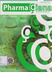 Pharmaciana Vol. 4 No. 2 November 2014