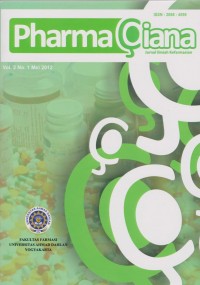Pharmaciana Vol. 2 No. 1 Mei 2012