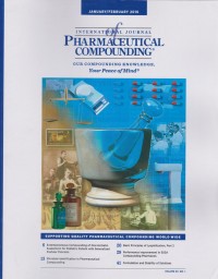 IJPC = International Journal of Pharmaceutical Compounding vol. 20 no. 1 January-February 2016