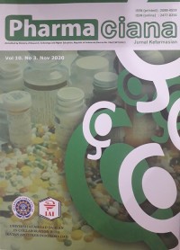Pharmaciana Vol. 10 No. 3 November 2020