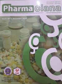 Pharmaciana Vol. 10 No. 1 March 2020