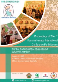 Proceedings of The 1 st Kusuma Husada International Conference foe Midwives : The Role of Midwife in Development Midwifery Practice