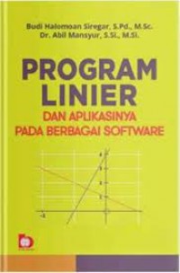 Program Linier dan Aplikasinya pada Berbagai Software