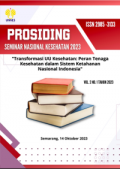 Prosiding Seminar Nasional Kesehatan 2023 