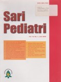 Sari Pediatri Vol.10 No.1 Juni 2008