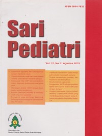 Sari Pediatri Vol.12 No.2 Agustus 2010
