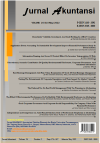 Jurnal Akuntansi Volume 26 No 2 May 2022