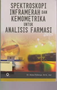 Spektroskopi Inframerah dan Kemometrika untuk Analisis Farmasi