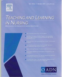 Teaching and Learning in Nursing Vol. 10 Number 4 October 2015