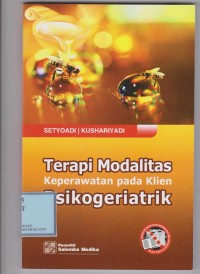 Terapi Modalitas Keperawatan Pada Klien Psikogeriatrik