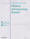 The Journal of Obstetrics and Gynaecology Research Vol. 42 No. 12 December 2016