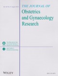 The Journal of Obstetrics and Gynaecology Research Vol. 42 No. 8 August 2016