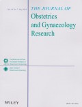 The Journal of Obstetrics and Gynaecology Research Vol.42 No.7 July 2016