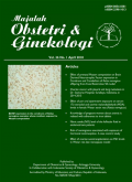 Majalah Obstetri & Ginekologi  = Journal Of Obstetrics & Gynecology Science Vol. 26 No. 1 April 2018