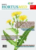 Warta Hortusmed : Balai Besar Penelitian dan Pengembangan Tanaman Obat dan Obat Tradisional Volume 9 Edisi 2 2021