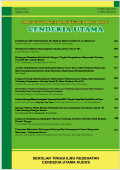 Jurnal Keperawatan dan Kesehatan Masyarakat Cendekia Utama Volume 10 No. 3 Oktober 2021