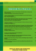 Jurnal Keperawatan dan Kesehatan Masyarakat Cendekia Utama Volume 10 No. 1 Maret 2021