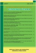 Jurnal Keperawatan dan Kesehatan Masyarakat Cendekia Utama Volume 9 No 1 Maret 2020