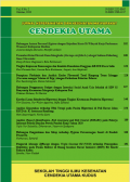 Jurnal Keperawatan dan Kesehatan Masyarakat Cendekia Utama Volume 9 No 2 Juli 2020