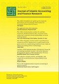 Journal of Islamic Accounting and Finance Research Volume 3 No 1 2021