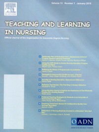 Teaching and Learning in Nursing vol. 13 Number 1 January 2018