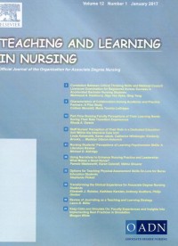 Teaching and Learning in Nursing vol. 12 Number 1 Januari 2017