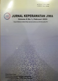 Jurnal Keperawatan Jiwa Volume 8 No 1 Februari 2020