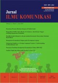 Jurnal Ilmu Komunikasi Volume 21 Nomer 1 Juni 2024