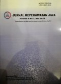 Jurnal Keperawatan Jiwa Volume 6 No 1 Mei 2018