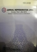 Jurnal Keperawatan Jiwa Volume 7 No 1 Mei 2019